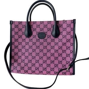 SOLD!! Gucci Pink Multicolor Tote NEW